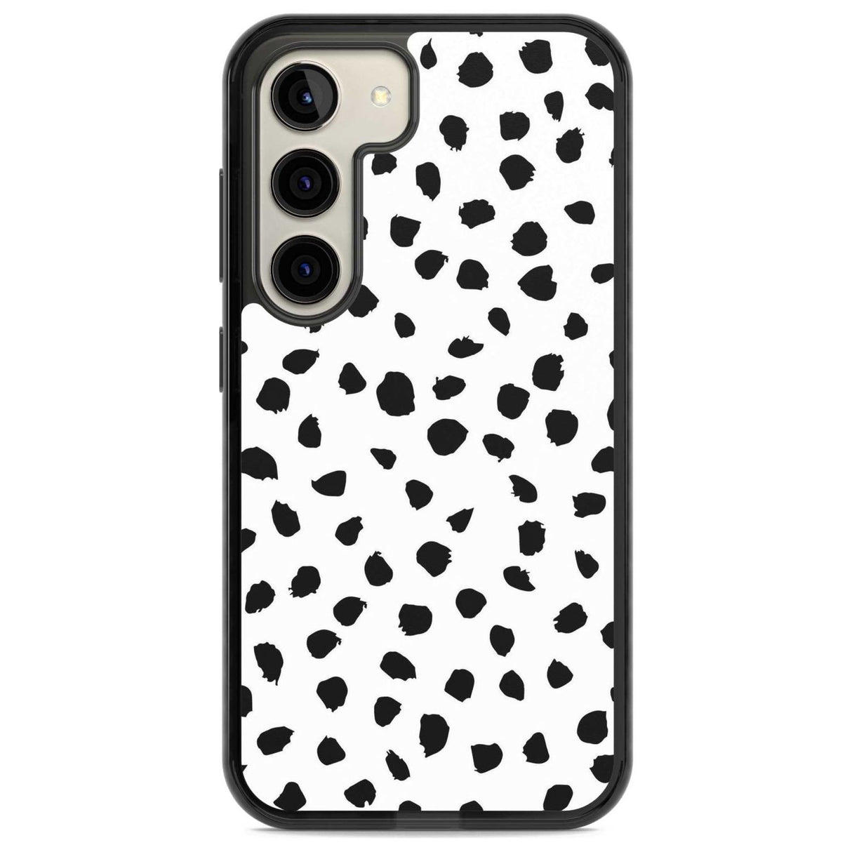 White Dalmatian Print