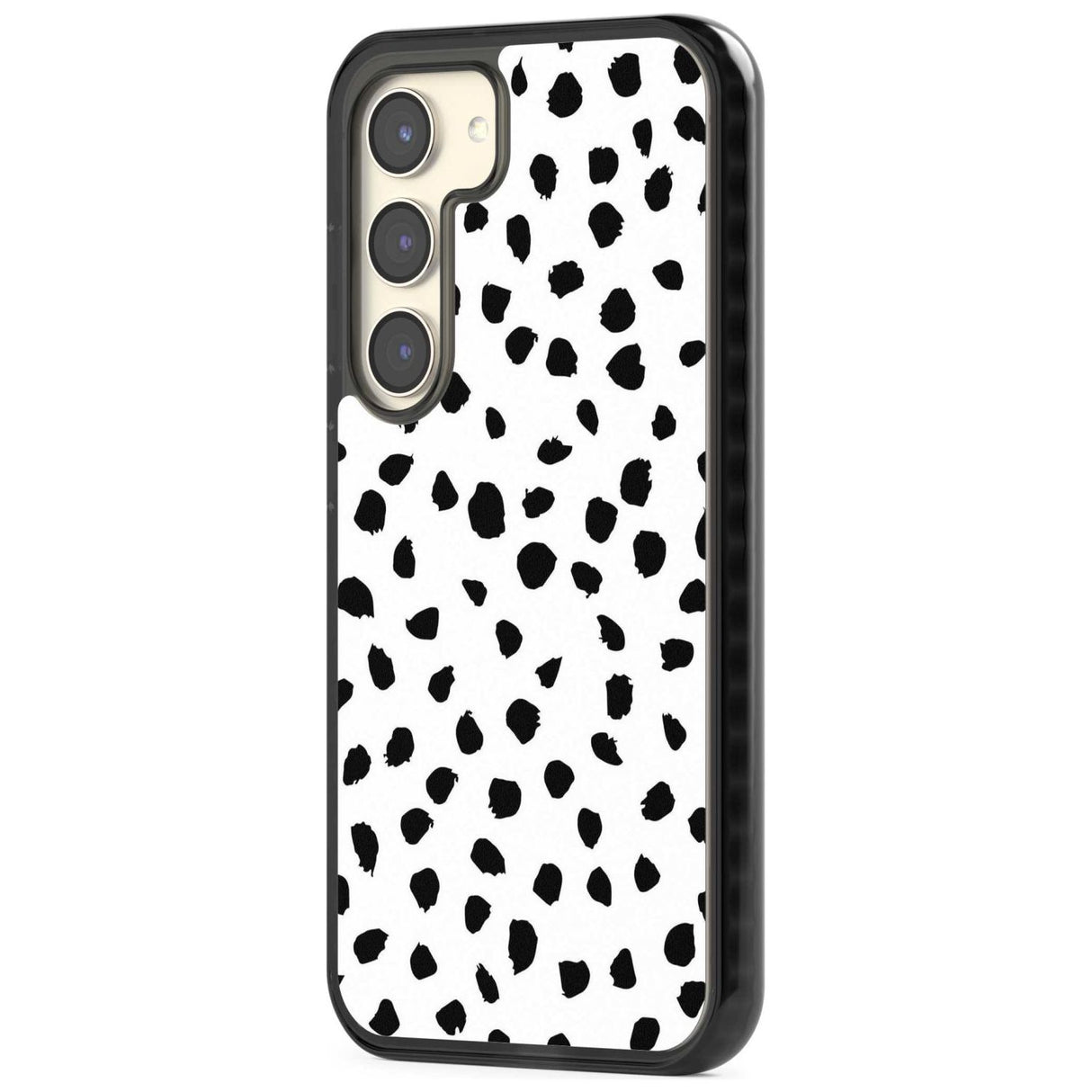 White Dalmatian Print