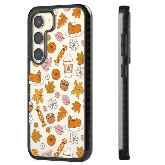 Pumpkin Spice Impact Phone Case for Samsung Galaxy S24, Samsung Galaxy S23, Samsung Galaxy S22