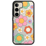 Groovy Blossoms Impact Phone Case for Samsung Galaxy S24, Samsung Galaxy S23, Samsung Galaxy S22