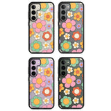 Groovy Blossoms Impact Phone Case for Samsung Galaxy S24, Samsung Galaxy S23, Samsung Galaxy S22