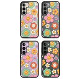 Happy Blossoms Impact Phone Case for Samsung Galaxy S24, Samsung Galaxy S23, Samsung Galaxy S22