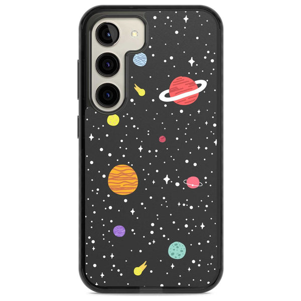 Cute Cartoon Planets