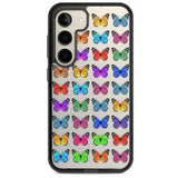 Colourful Butterfly Pattern Impact Phone Case for Samsung Galaxy S24, Samsung Galaxy S23, Samsung Galaxy S22