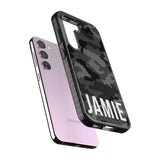 Personalised Horizontal Name Black Camouflage Custom Phone Case iPhone 15 Pro Max / Black Impact Case,iPhone 15 Plus / Black Impact Case,iPhone 15 Pro / Black Impact Case,iPhone 15 / Black Impact Case,iPhone 15 Pro Max / Impact Case,iPhone 15 Plus / Impact Case,iPhone 15 Pro / Impact Case,iPhone 15 / Impact Case,iPhone 15 Pro Max / Magsafe Black Impact Case,iPhone 15 Plus / Magsafe Black Impact Case,iPhone 15 Pro / Magsafe Black Impact Case,iPhone 15 / Magsafe Black Impact Case,iPhone 14 Pro Max / Black Imp