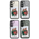 Personalised Snowflake Photo Impact Phone Case for Samsung Galaxy S24, Samsung Galaxy S23, Samsung Galaxy S22