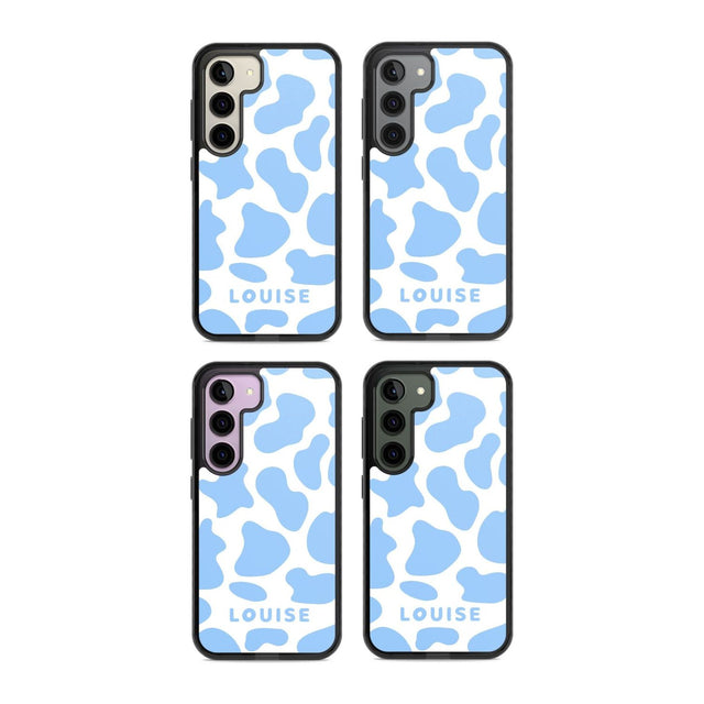 Personalised Blue and White Cow Print Custom Phone Case iPhone 15 Pro Max / Black Impact Case,iPhone 15 Plus / Black Impact Case,iPhone 15 Pro / Black Impact Case,iPhone 15 / Black Impact Case,iPhone 15 Pro Max / Impact Case,iPhone 15 Plus / Impact Case,iPhone 15 Pro / Impact Case,iPhone 15 / Impact Case,iPhone 15 Pro Max / Magsafe Black Impact Case,iPhone 15 Plus / Magsafe Black Impact Case,iPhone 15 Pro / Magsafe Black Impact Case,iPhone 15 / Magsafe Black Impact Case,iPhone 14 Pro Max / Black Impact Case