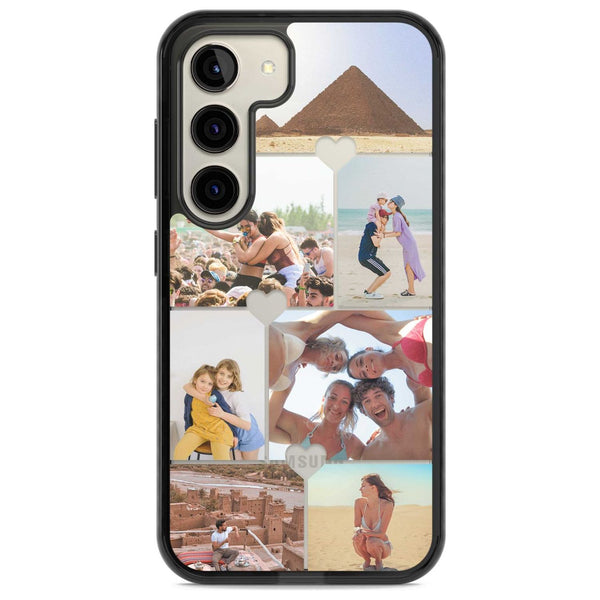 Personalised Heart Photo Grid