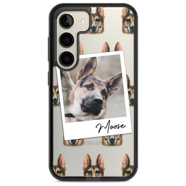 Personalised German Shepherd Instant Camera Photo