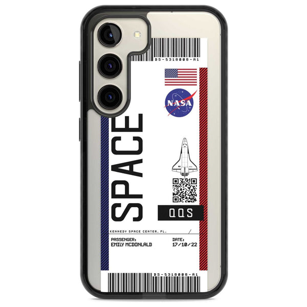 Personalised Nasa Boarding Pass (Light)