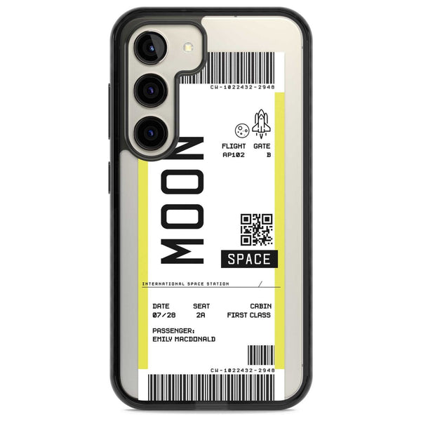 Personalised Moon Travel Ticket