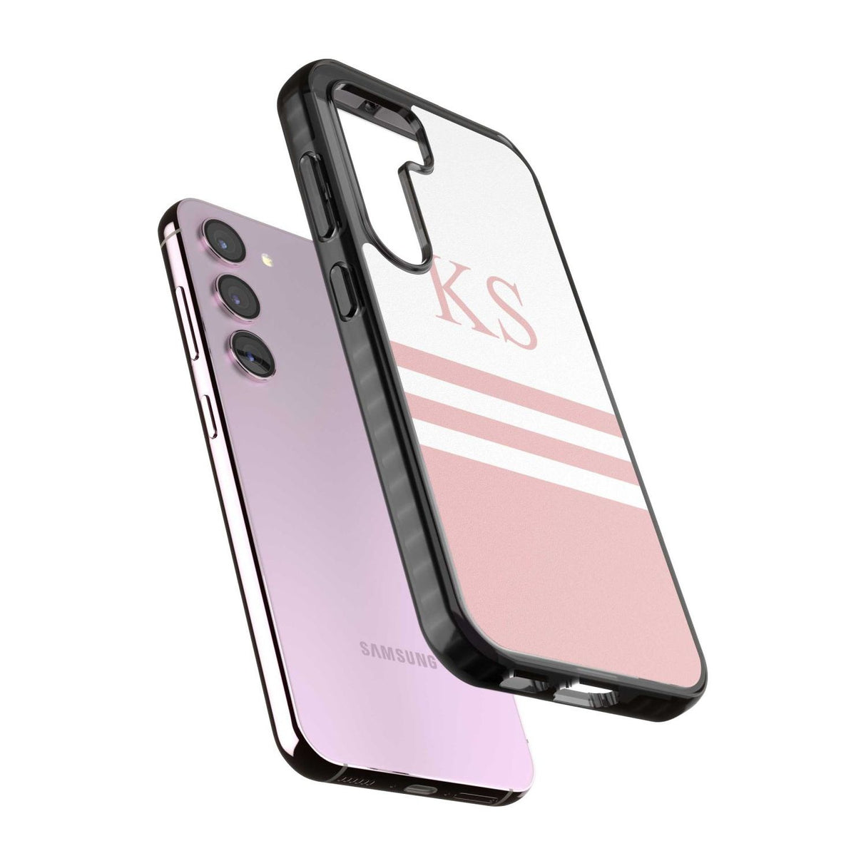 Personalised Minimal Pink Stripes & Initials Custom Phone Case iPhone 15 Pro Max / Black Impact Case,iPhone 15 Plus / Black Impact Case,iPhone 15 Pro / Black Impact Case,iPhone 15 / Black Impact Case,iPhone 15 Pro Max / Impact Case,iPhone 15 Plus / Impact Case,iPhone 15 Pro / Impact Case,iPhone 15 / Impact Case,iPhone 15 Pro Max / Magsafe Black Impact Case,iPhone 15 Plus / Magsafe Black Impact Case,iPhone 15 Pro / Magsafe Black Impact Case,iPhone 15 / Magsafe Black Impact Case,iPhone 14 Pro Max / Black Impa