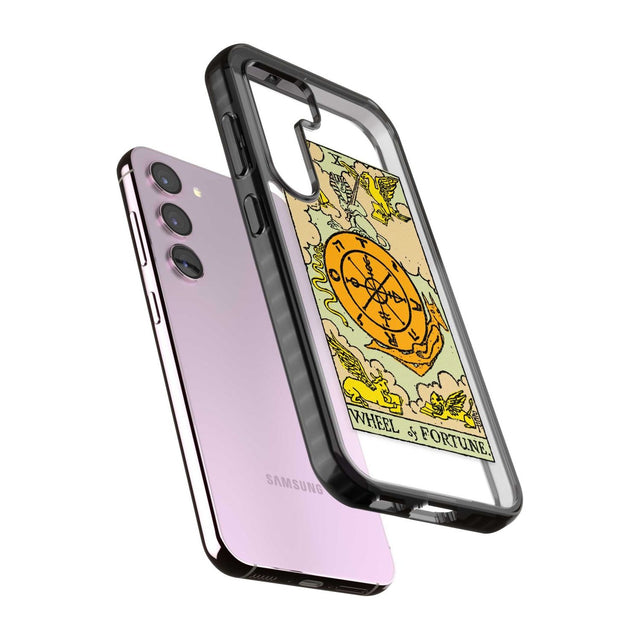 Personalised Wheel of Fortune Tarot Card - Colour Phone Case iPhone 15 Pro Max / Black Impact Case,iPhone 15 Plus / Black Impact Case,iPhone 15 Pro / Black Impact Case,iPhone 15 / Black Impact Case,iPhone 15 Pro Max / Impact Case,iPhone 15 Plus / Impact Case,iPhone 15 Pro / Impact Case,iPhone 15 / Impact Case,iPhone 15 Pro Max / Magsafe Black Impact Case,iPhone 15 Plus / Magsafe Black Impact Case,iPhone 15 Pro / Magsafe Black Impact Case,iPhone 15 / Magsafe Black Impact Case,iPhone 14 Pro Max / Black Impact