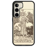 Personalised Temperance Tarot Card - Solid Cream Custom Phone Case Samsung S22 / Black Impact Case,Samsung S23 / Black Impact Case Blanc Space