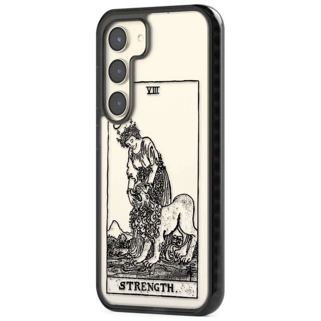 Personalised Strength Tarot Card - Transparent Custom Phone Case iPhone 15 Pro Max / Black Impact Case,iPhone 15 Plus / Black Impact Case,iPhone 15 Pro / Black Impact Case,iPhone 15 / Black Impact Case,iPhone 15 Pro Max / Impact Case,iPhone 15 Plus / Impact Case,iPhone 15 Pro / Impact Case,iPhone 15 / Impact Case,iPhone 15 Pro Max / Magsafe Black Impact Case,iPhone 15 Plus / Magsafe Black Impact Case,iPhone 15 Pro / Magsafe Black Impact Case,iPhone 15 / Magsafe Black Impact Case,iPhone 14 Pro Max / Black Im