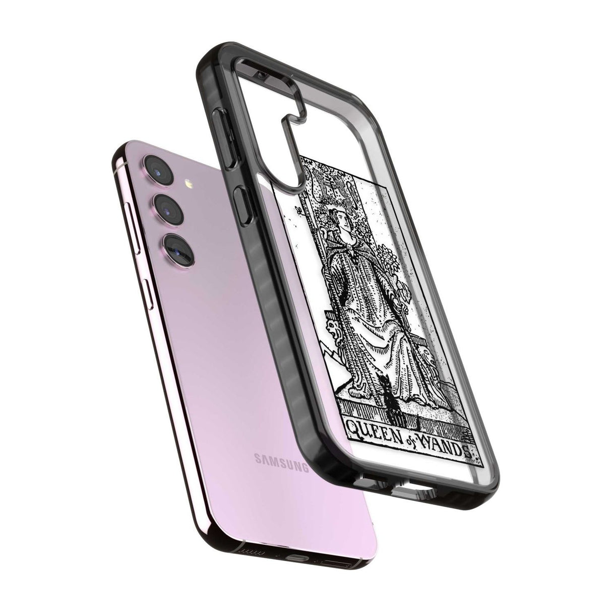 Personalised Queen of Wands Tarot Card - Transparent Custom Phone Case iPhone 15 Pro Max / Black Impact Case,iPhone 15 Plus / Black Impact Case,iPhone 15 Pro / Black Impact Case,iPhone 15 / Black Impact Case,iPhone 15 Pro Max / Impact Case,iPhone 15 Plus / Impact Case,iPhone 15 Pro / Impact Case,iPhone 15 / Impact Case,iPhone 15 Pro Max / Magsafe Black Impact Case,iPhone 15 Plus / Magsafe Black Impact Case,iPhone 15 Pro / Magsafe Black Impact Case,iPhone 15 / Magsafe Black Impact Case,iPhone 14 Pro Max / Bl