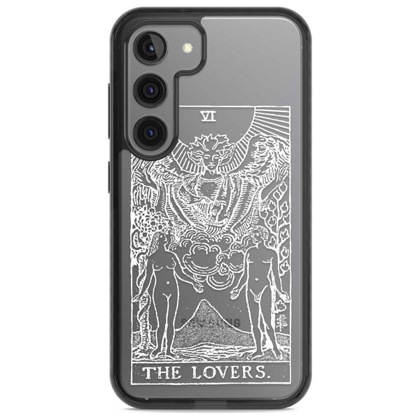 Personalised The Lovers Tarot Card (White)
