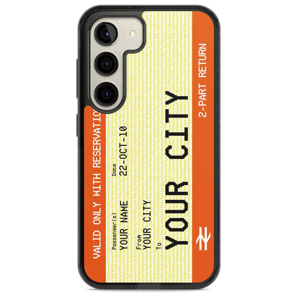 Personalised Create Your Own Train Ticket