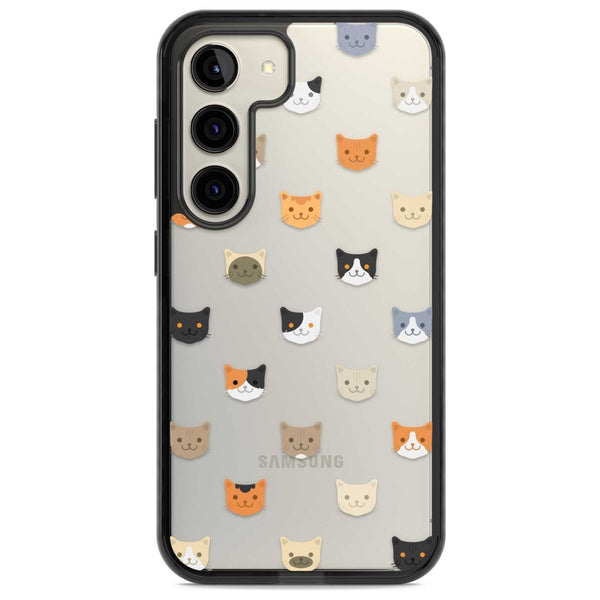 Cute Cat Face Transparent