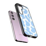 Blue and White Cow Print Phone Case iPhone 15 Pro Max / Black Impact Case,iPhone 15 Plus / Black Impact Case,iPhone 15 Pro / Black Impact Case,iPhone 15 / Black Impact Case,iPhone 15 Pro Max / Impact Case,iPhone 15 Plus / Impact Case,iPhone 15 Pro / Impact Case,iPhone 15 / Impact Case,iPhone 15 Pro Max / Magsafe Black Impact Case,iPhone 15 Plus / Magsafe Black Impact Case,iPhone 15 Pro / Magsafe Black Impact Case,iPhone 15 / Magsafe Black Impact Case,iPhone 14 Pro Max / Black Impact Case,iPhone 14 Plus / Bl