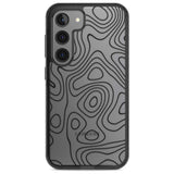 Damascus Steel Phone Case Samsung S22 / Black Impact Case,Samsung S23 / Black Impact Case Blanc Space