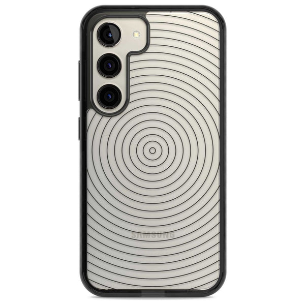 Concentric Lines: Monochrome Vibes