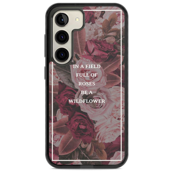 Wildflower Floral Quote