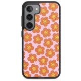 Floral Smiles Impact Phone Case for Samsung Galaxy S24, Samsung Galaxy S23, Samsung Galaxy S22