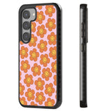 Floral Smiles Impact Phone Case for Samsung Galaxy S24, Samsung Galaxy S23, Samsung Galaxy S22