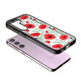 Poppy Garden Impact Phone Case for Samsung Galaxy S24, Samsung Galaxy S23, Samsung Galaxy S22