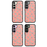 Peachy Daisy Smiles Impact Phone Case for Samsung Galaxy S24, Samsung Galaxy S23, Samsung Galaxy S22