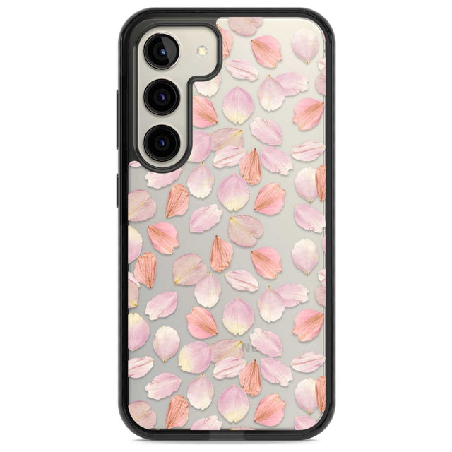 Pink Petals Transparent Design