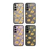 Yellow Blossoms Transparent Floral