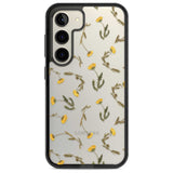 Long Stemmed Wildflowers - Dried Flower-Inspired Phone Case Samsung S22 / Black Impact Case,Samsung S23 / Black Impact Case Blanc Space