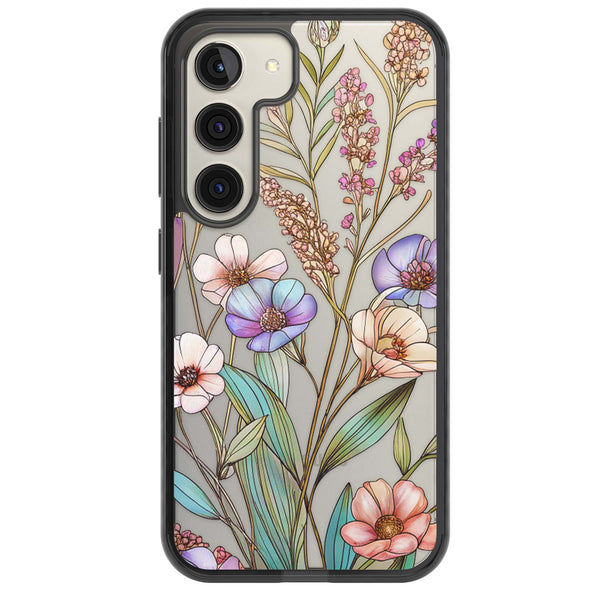 Glass Summer Flowers