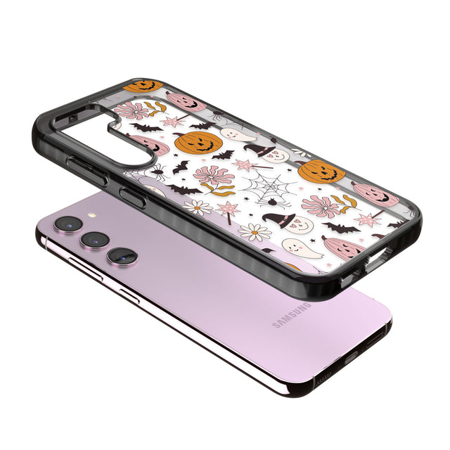 Spooky Mix Impact Phone Case for Samsung Galaxy S24, Samsung Galaxy S23, Samsung Galaxy S22