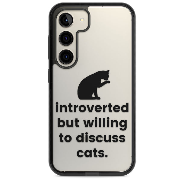 Introverted But Willing To Discuss Cats