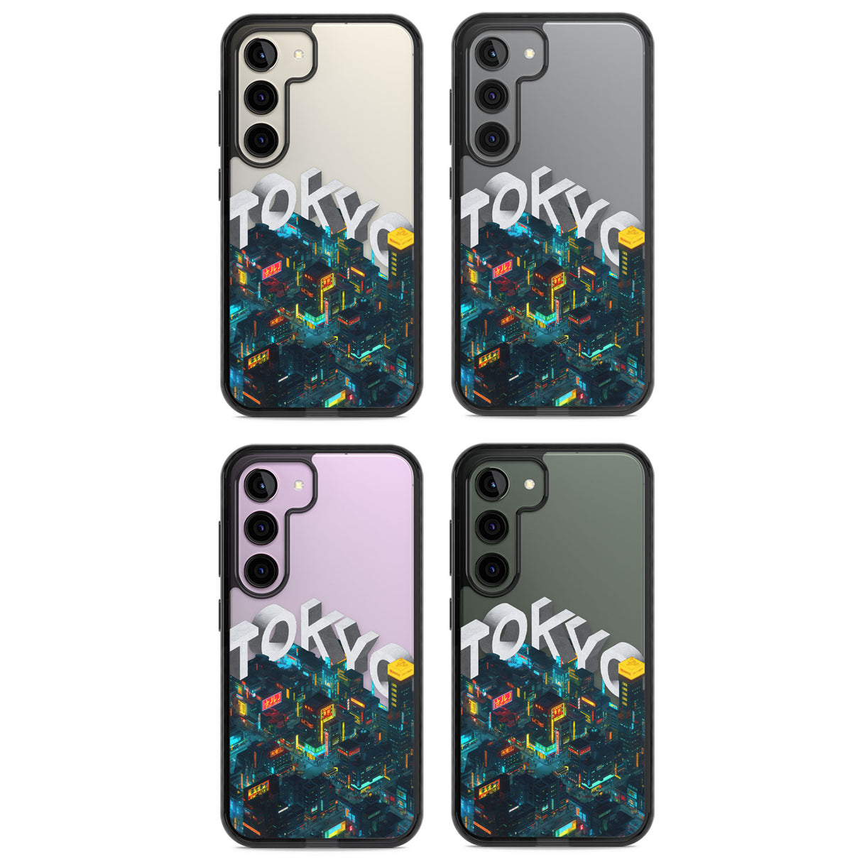 Tokyo Impact Phone Case for Samsung Galaxy S24, Samsung Galaxy S23, Samsung Galaxy S22