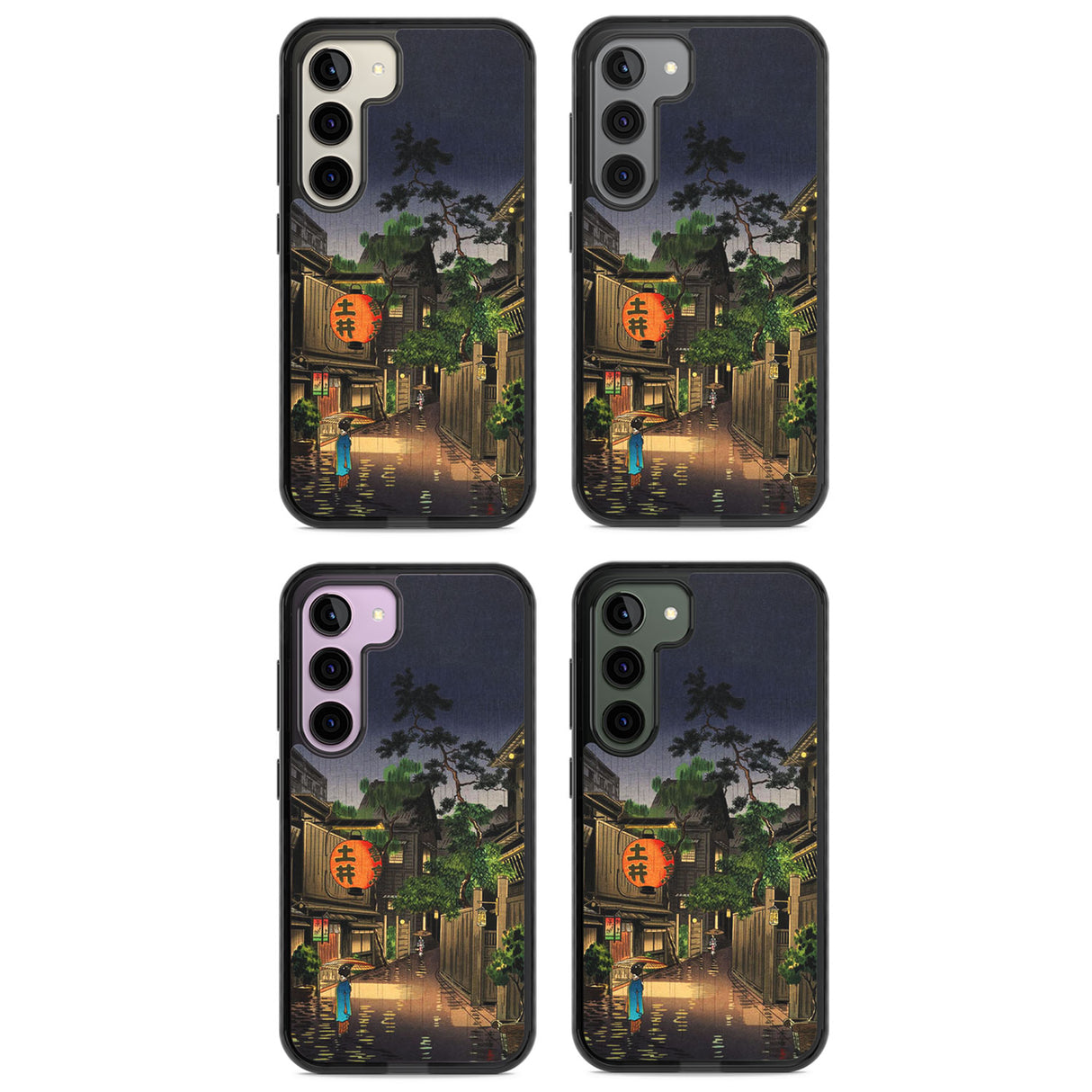 Evening in Ushigome Impact Phone Case for Samsung Galaxy S24, Samsung Galaxy S23, Samsung Galaxy S22