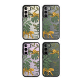 Two Jaguars & Foliage Jungle Cat Pattern