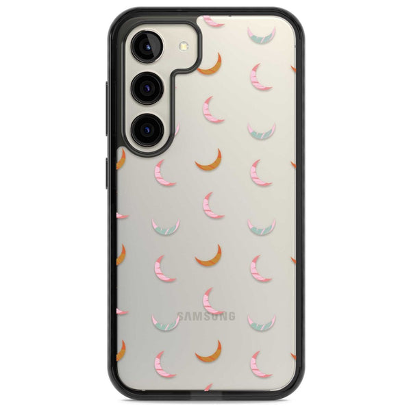 Colourful Crescent Moons