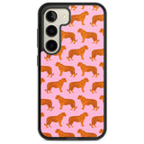 Tigers on Pink Pattern