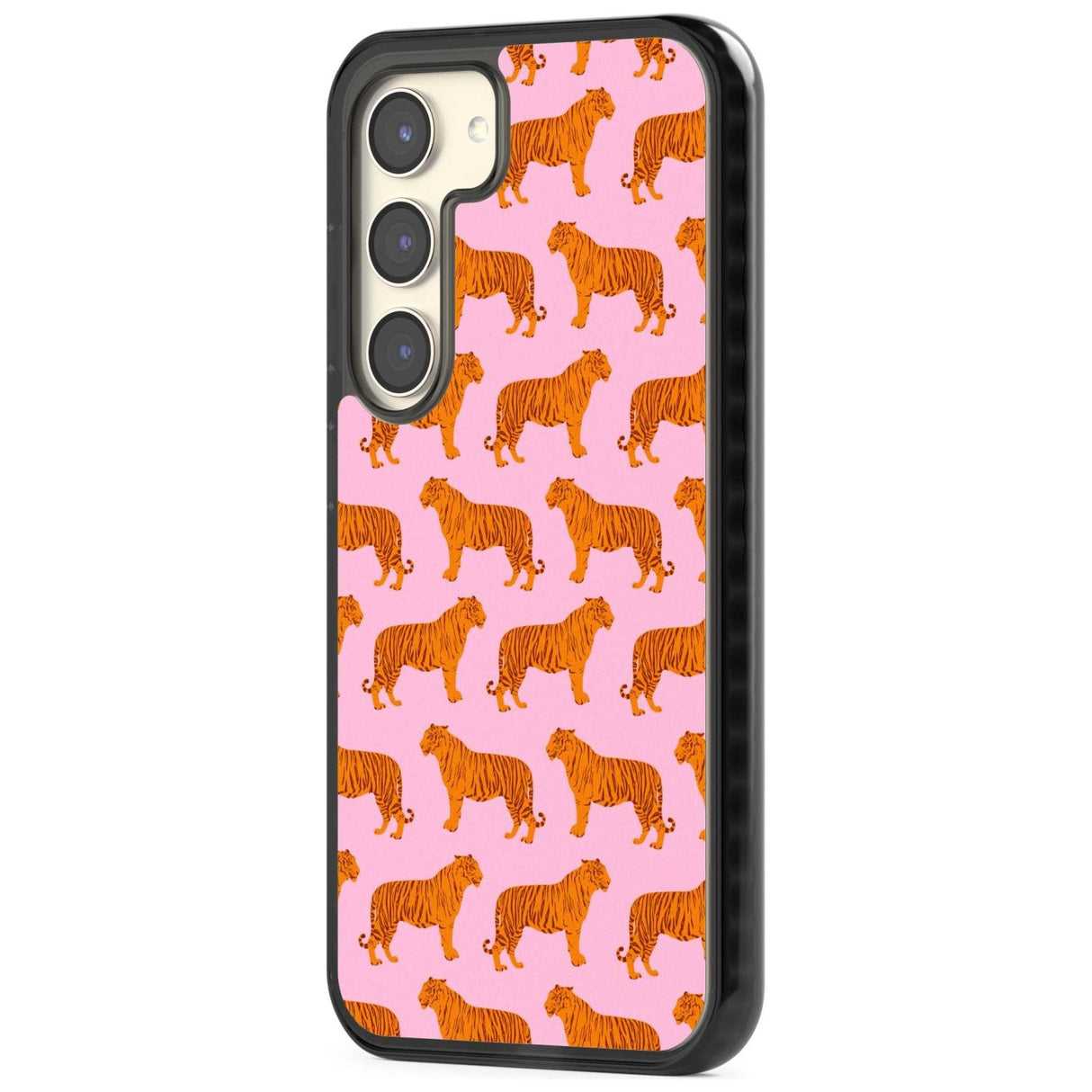 Tigers on Pink Pattern