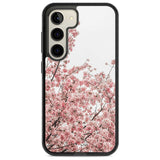 Cherry Blossoms - Real Floral Photographs Phone Case Samsung S22 / Black Impact Case,Samsung S23 / Black Impact Case Blanc Space