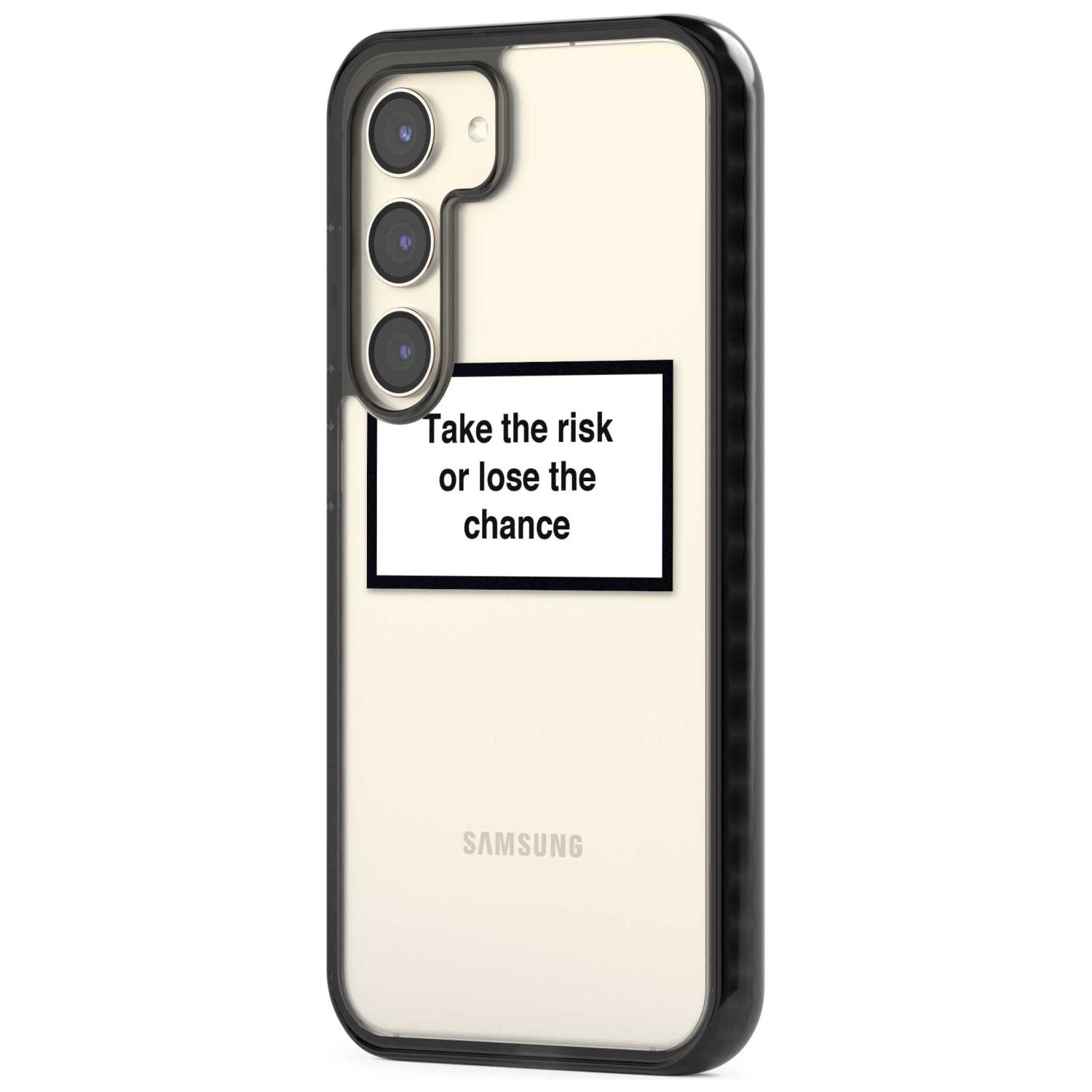 Take The Risk Or Lose The Chance