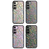 Colourful Stars & Candy Canes Impact Phone Case for Samsung Galaxy S24, Samsung Galaxy S23, Samsung Galaxy S22