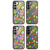 Festive Lights Pattern Impact Phone Case for Samsung Galaxy S24, Samsung Galaxy S23, Samsung Galaxy S22