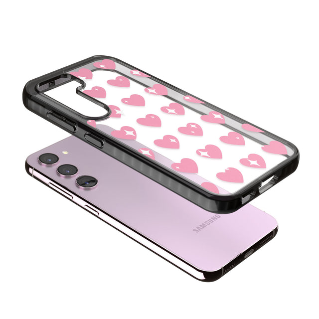 Sweet Hearts Impact Phone Case for Samsung Galaxy S24, Samsung Galaxy S23, Samsung Galaxy S22