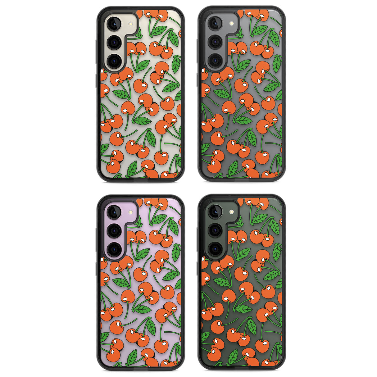 Orchard Fresh Cherries Impact Phone Case for Samsung Galaxy S24, Samsung Galaxy S23, Samsung Galaxy S22