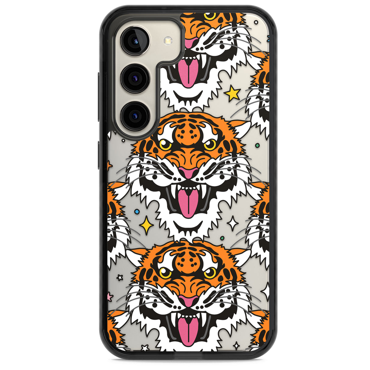 Fierce Jungle Tigers Impact Phone Case for Samsung Galaxy S24, Samsung Galaxy S23, Samsung Galaxy S22